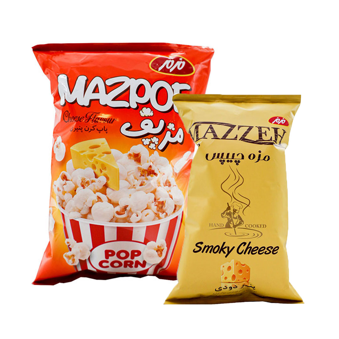 چیپس و پاپ کرن