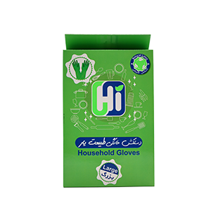 دستکش خانگی طبیعت یار سایز بزرگ HI