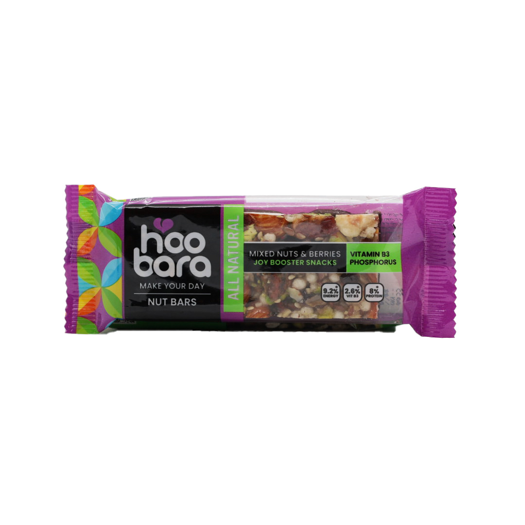 نات بار میکس آجیل و بری هوبارا 35 گرمی