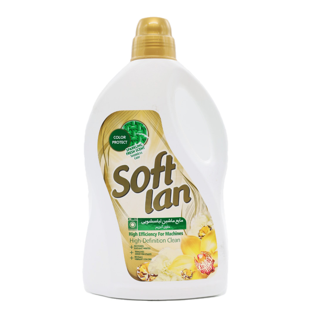 مایع لباسشویی HD سافتلن مدل Green General حجم 3 لیتر