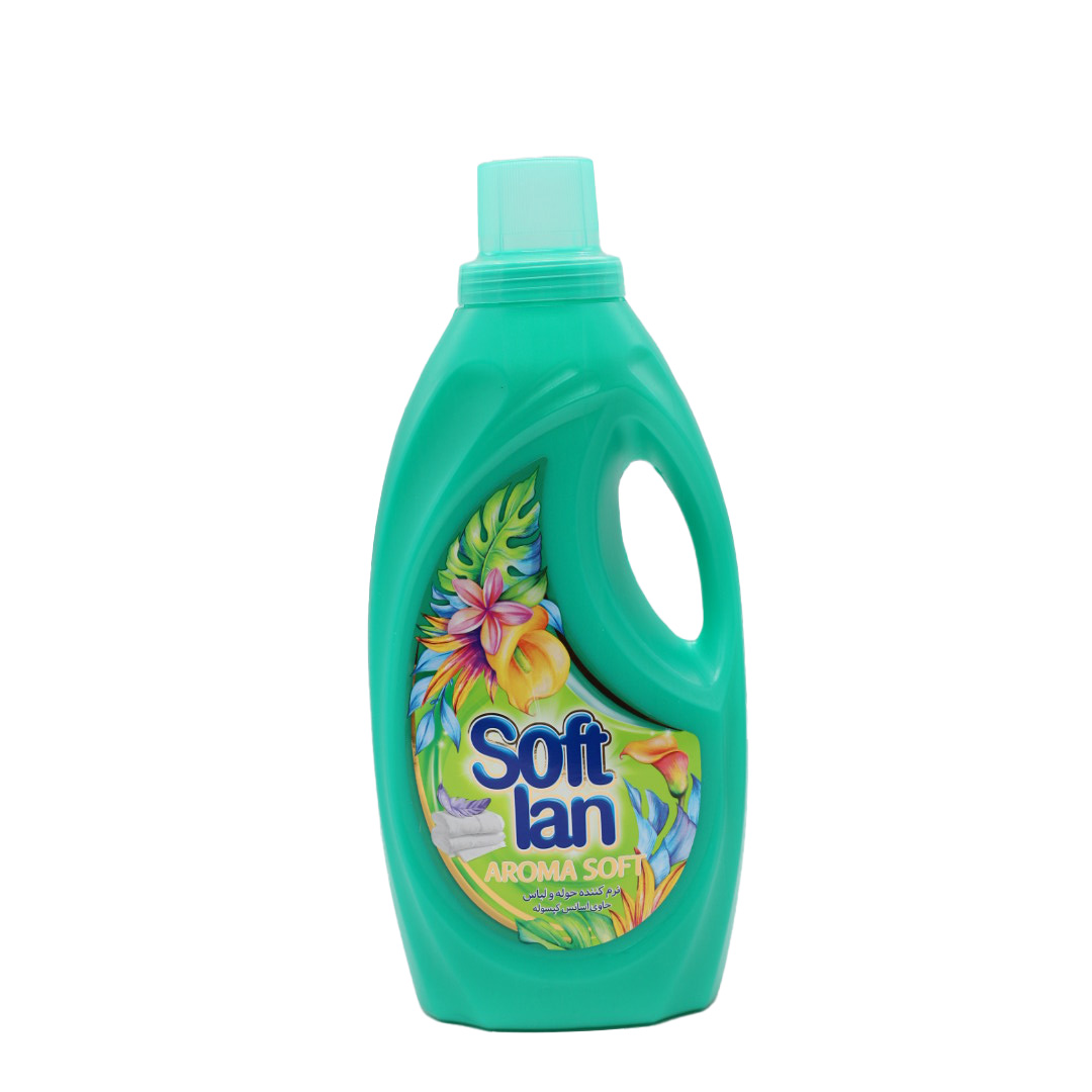 مایع نرم کننده حوله و لباس سبزآبی سافتلن 1900 گرمی