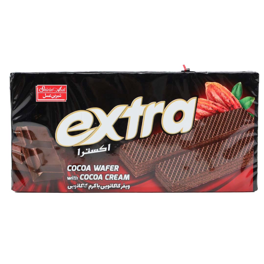 ویفر کاکائویی Extra با کرم کاکائویی 130 گرمی