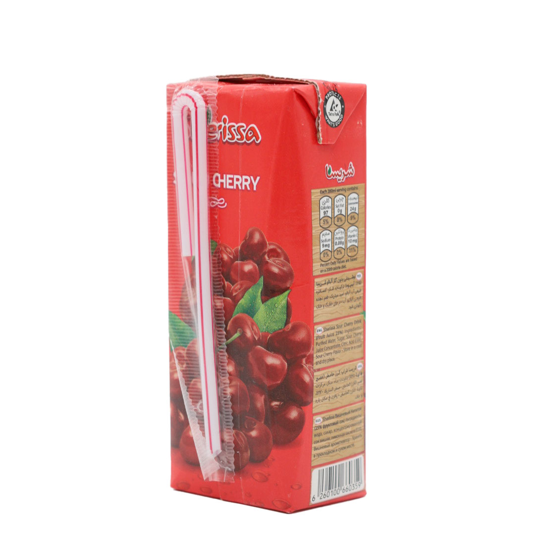 نوشیدنی آلبالو شریسا 200 سی سی