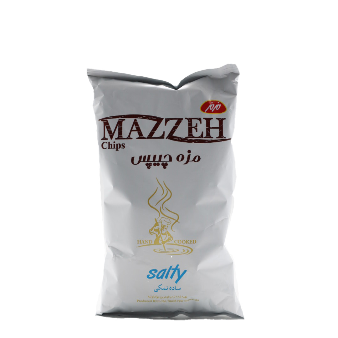 مزه چیپس ساده نمکی مزمز 65 گرمی