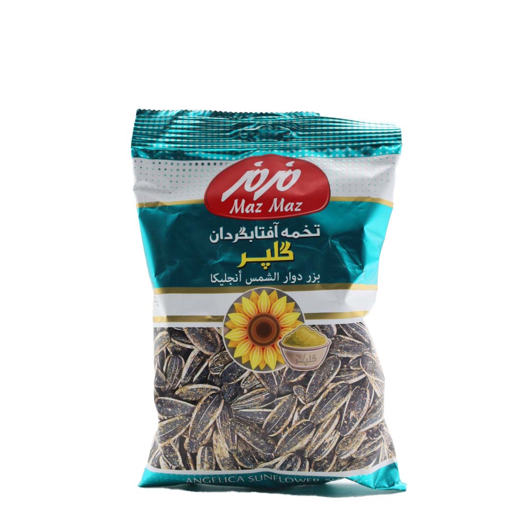 تخمه آفتابگردان گلپر مزمز 105 گرمی