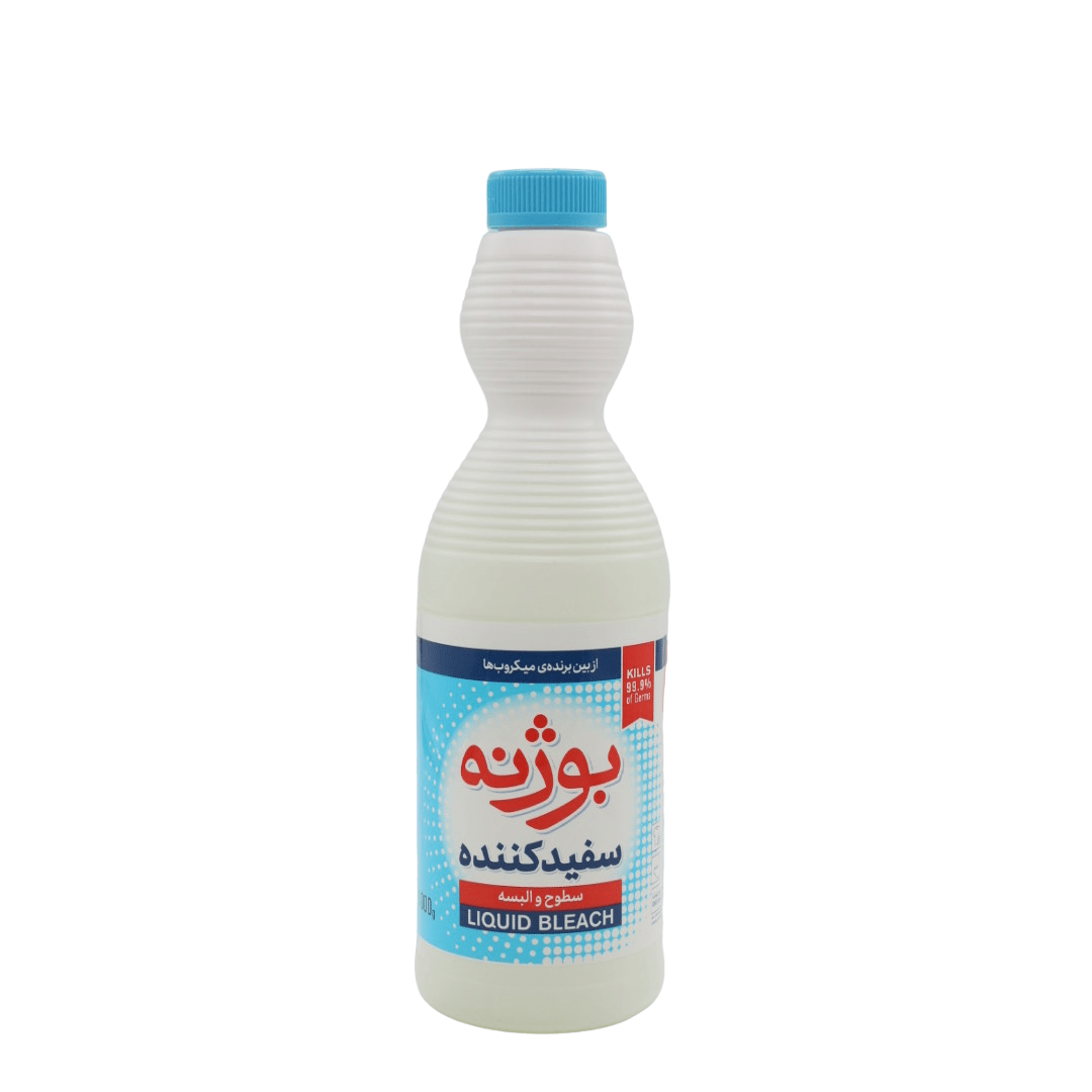 مایع سفید کننده ساده بوژنه حجم 1 لیتری