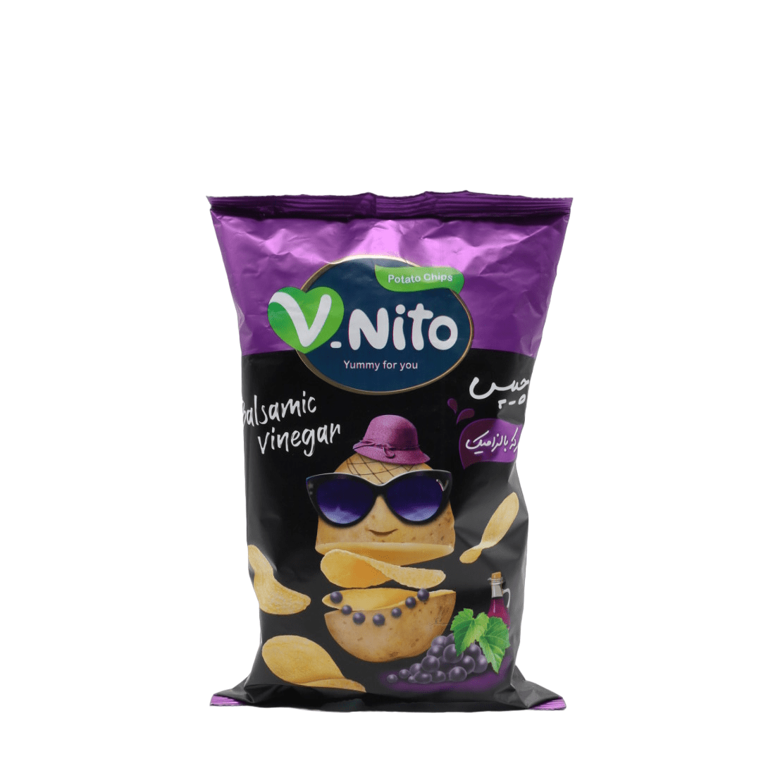 چیپس سیب زمینی وی نیتو با طعم بالزامیک 105 گرمی