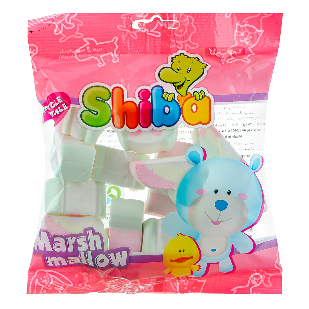 مارشمالو طرح حیوانات شیبا 50 گرمی