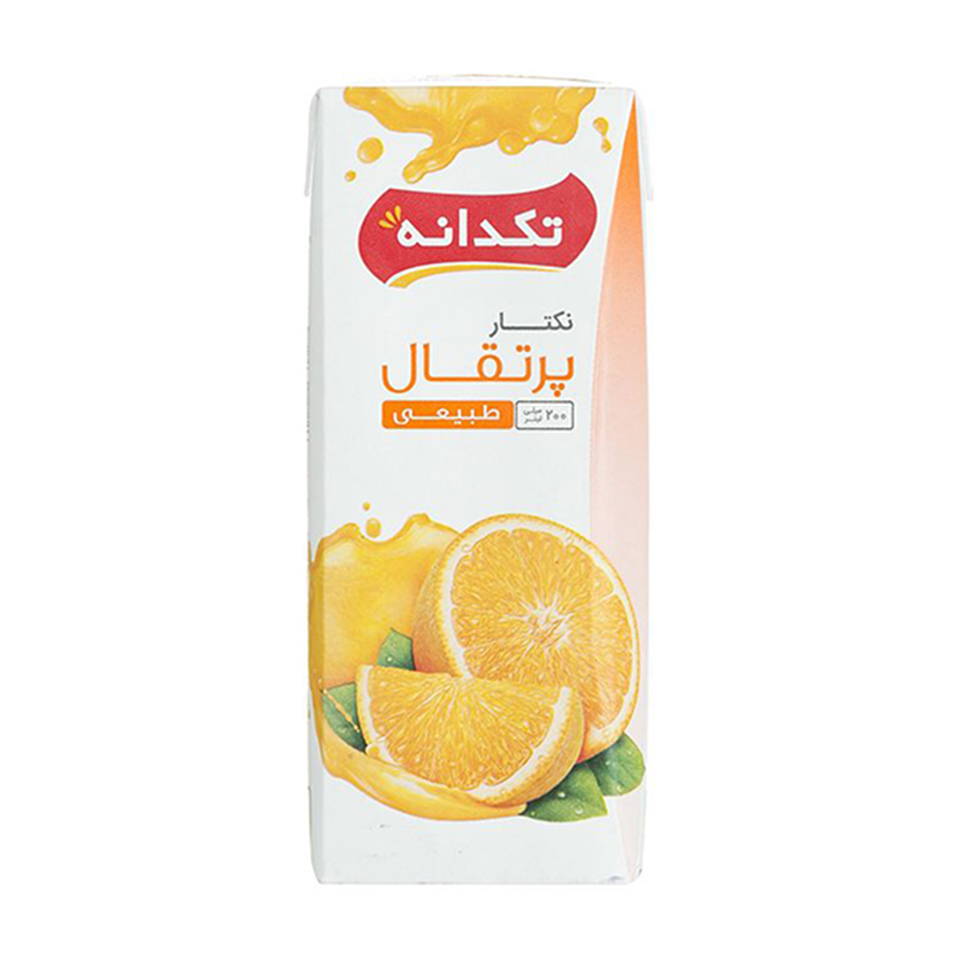 نکتار پرتقال تکدانه 200 سی سی