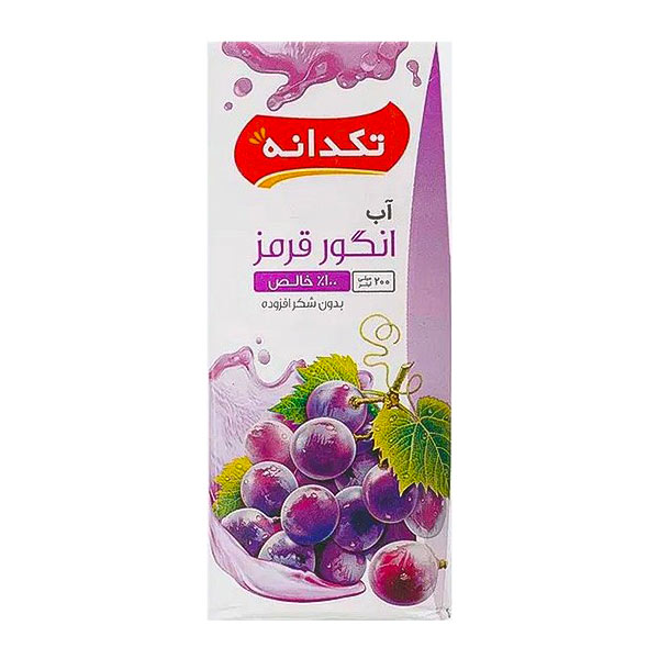 نکتار انگور تکدانه 200 سی سی