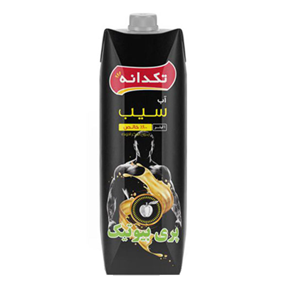 آب سیب پری بیوتیک تکدانه 1000 سی سی