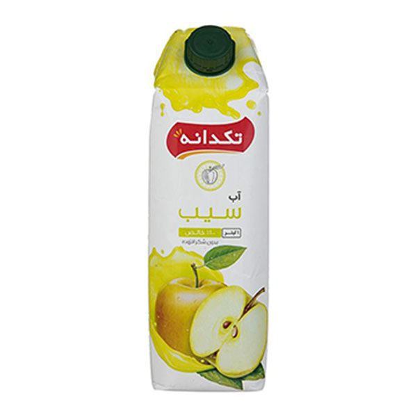 آب سیب تکدانه 1000 سی سی