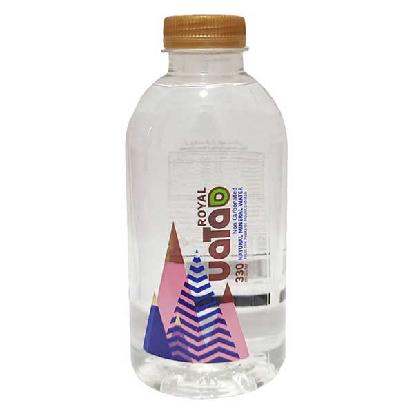 آب معدنی طبیعی بدون گاز صورتی رویال واتا 330 سی سی