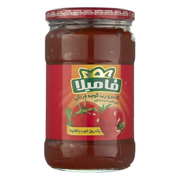 کنسرو رب گوجه فرنگی فامیلا 700 گرم