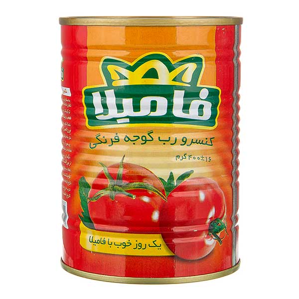 کنسرو رب گوجه فرنگی فامیلا 400 گرم