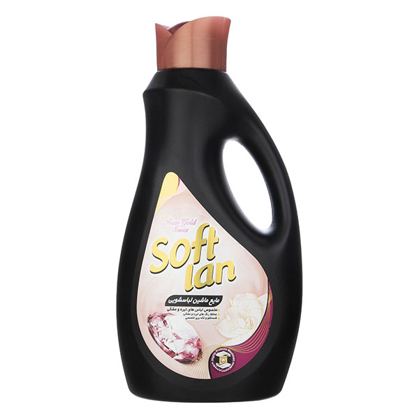 مایع لباسشویی مشکین شوی سافتلن مدل رزگلد 1/8 لیتری