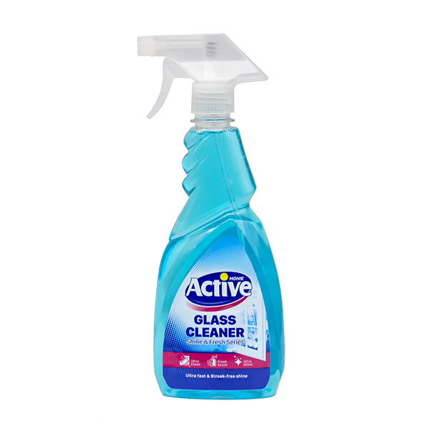 شیشه شوی آبی اکتیو 500 میلی لیتری