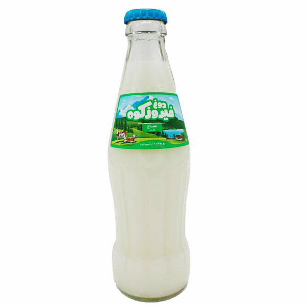 دوغ گازدار نعنا شیشه 250 سی سی فیروزکوه