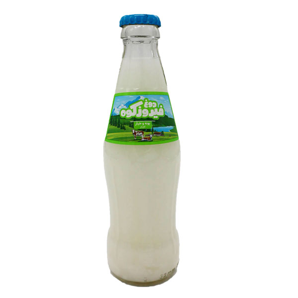 دوغ گازدار پونه و خیار شیشه 250 سی سی فیروزکوه