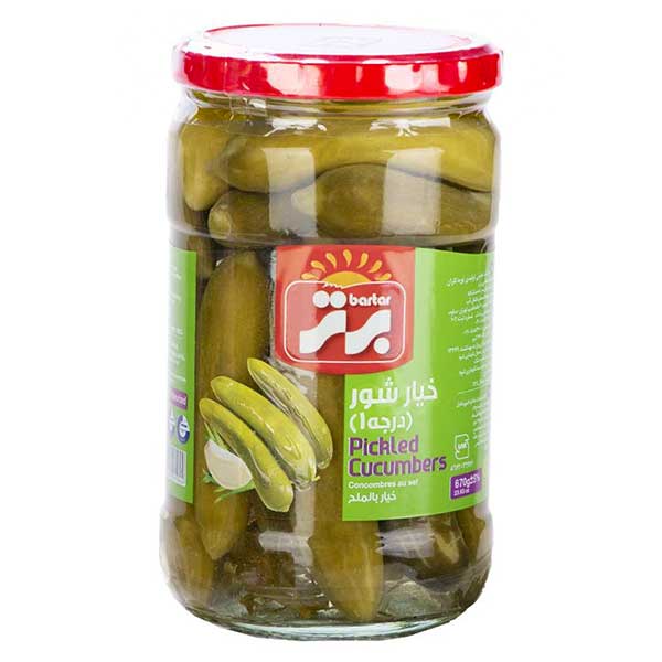 خيارشور درجه يک برتر 670 گرمی