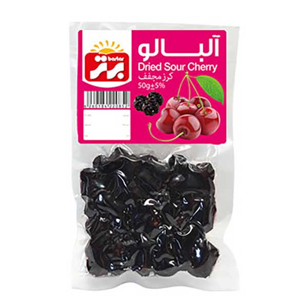 آلبالو خشک برتر 50 گرمی