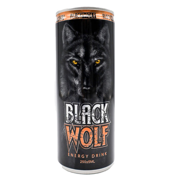 نوشابه انرژی زا 250 سی سی بلک ولف