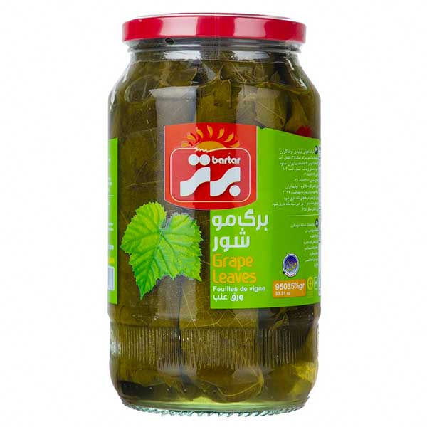 برگ مو شور برتر 950 گرمی