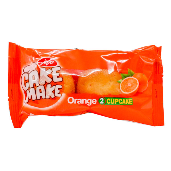 کاپ کیک دوقلو کیک میک با طعم پرتقال 52 گرمی