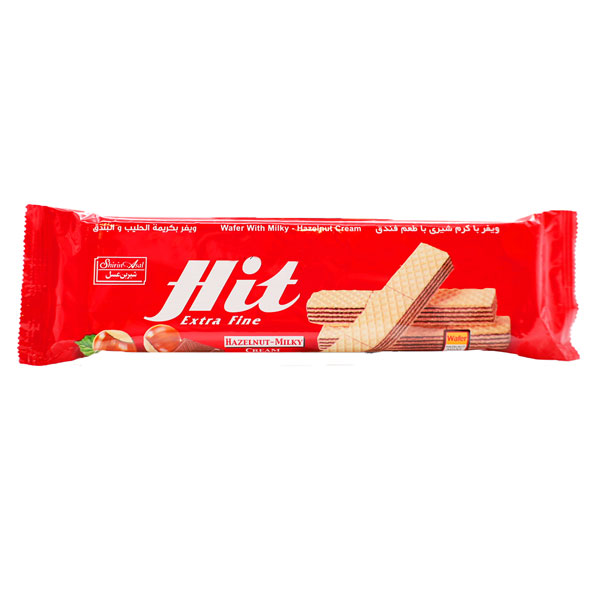 ویفر Hit با کرم شیری و طعم فندق 40 گرمی
