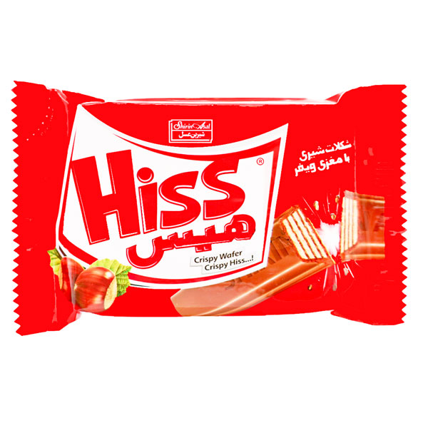 شکلات شیری با مغزی ویفر هیس