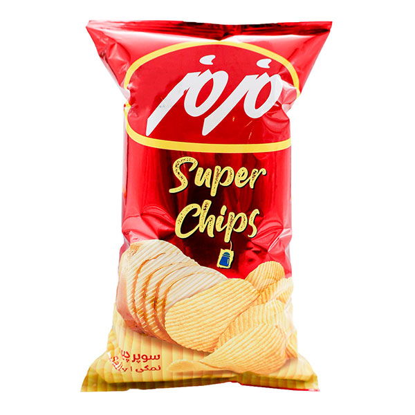 سوپر چیپس ساده نمکی مزمز 65 گرمی