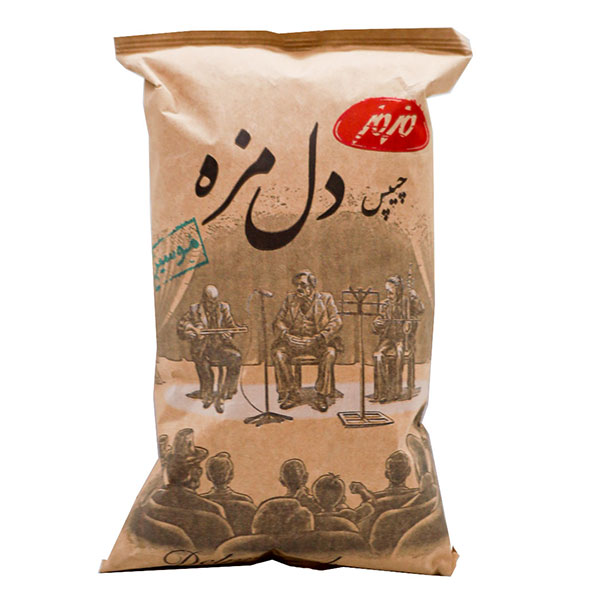 چیپس سنتی دل مزه موسیر مزمز 90 گرمی