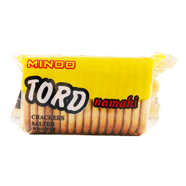 بیسکویت کراکر ترد نمکی مینو