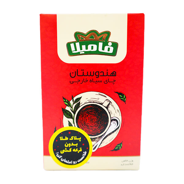 چای هندوستان ساده فامیلا 100 گرمی
