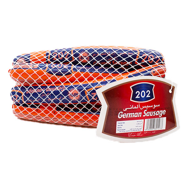 سوسیس آلمانی 100 گرمی 202