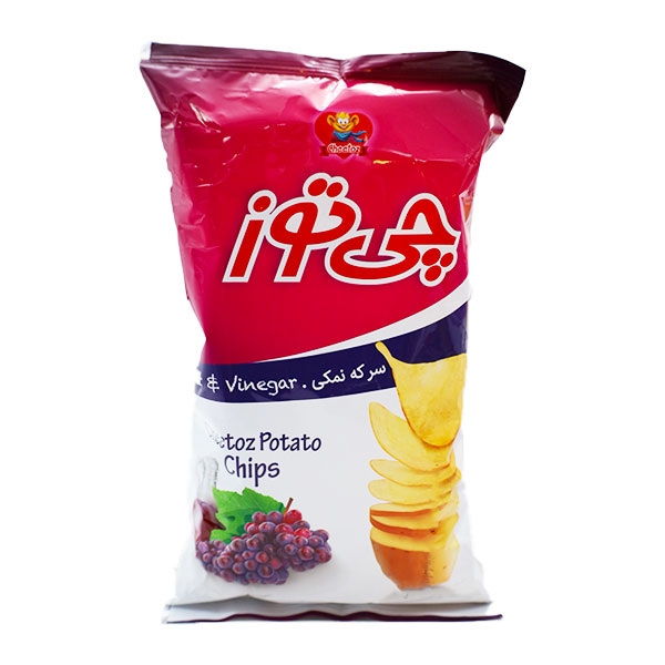 چیپس سرکه نمکی چی توز 60 گرمی