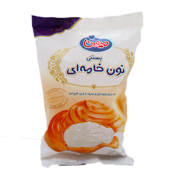 بستنی نون خامه‌ای 60 گرمی میهن