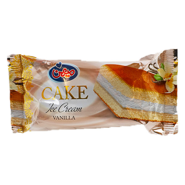 کیک بستنی وانیلی 70 گرمی میهن