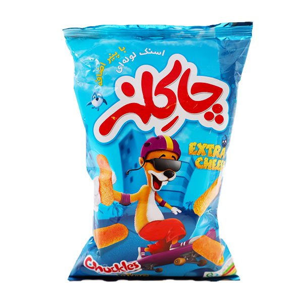 اسنک لوله‌ای پنیری چاکلز 52 گرمی