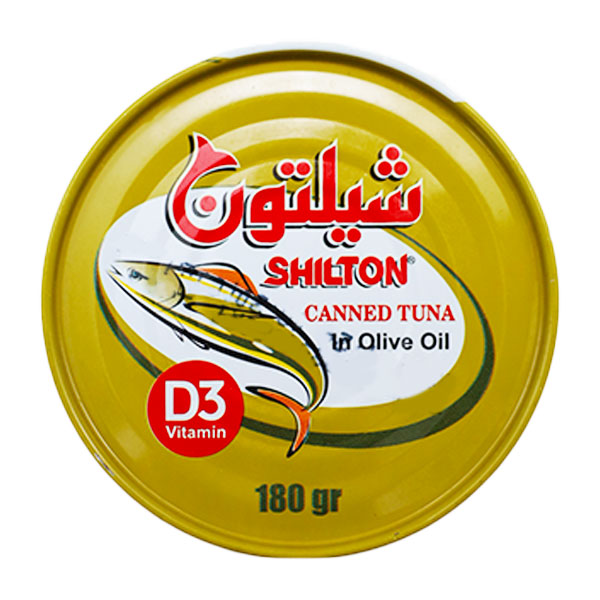 تن ماهی شیلتون در روغن زیتون 180 گرم