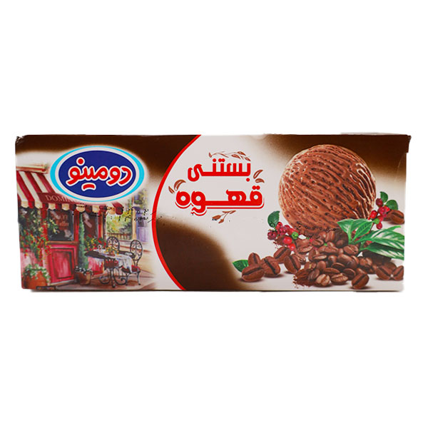 بستنی قهوه 1 لیتری دومینو