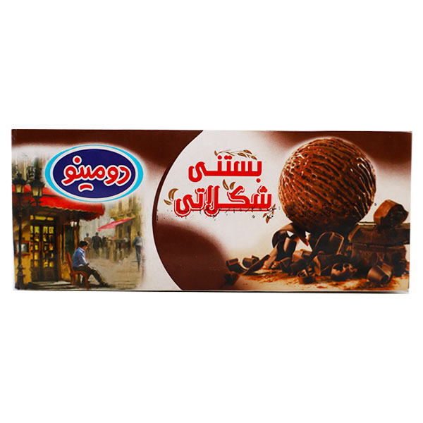 بستنی شکلاتی 1 لیتری دومینو