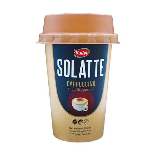 شیر قهوه کاپوچینو 225 میلی لیتری لیوانی کاله