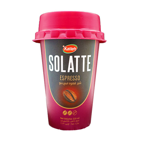 شیر قهوه اسپرسو 225 میلی لیتری لیوانی کاله