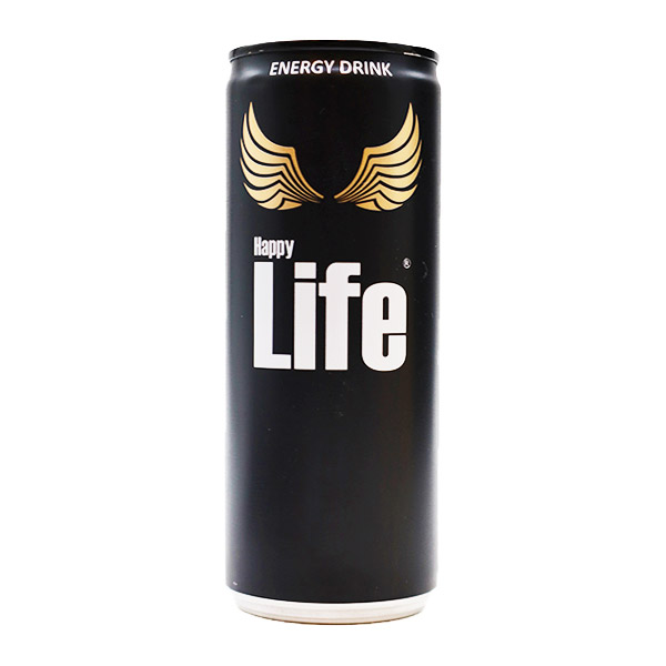 نوشیدنی انرژی زا گازدار 250 سی سی لایف مشکی