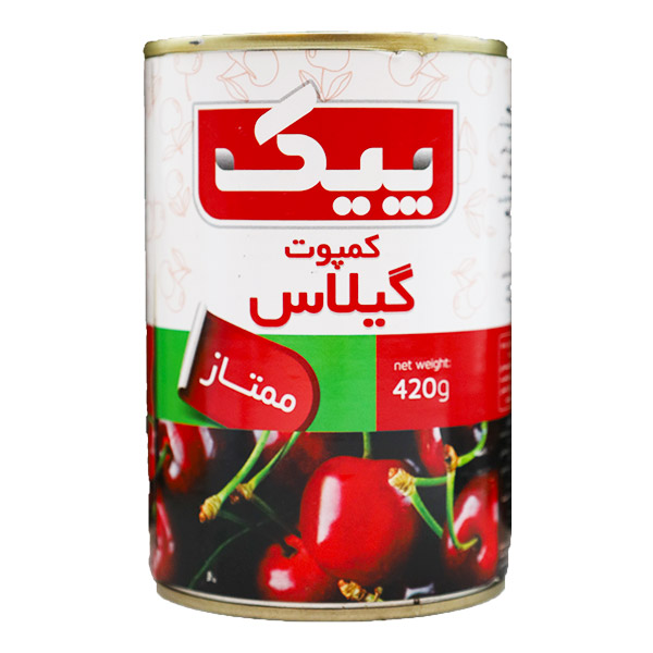 کمپوت گیلاس 420 گرمی پیک