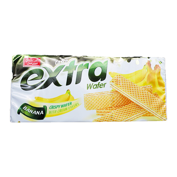 ویفر موزی 100 گرمی اکسترا شیرین عسل