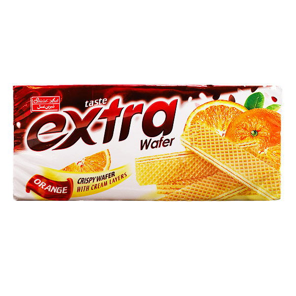ویفر با طعم پرتقال 100 گرمی اکسترا شیرین عسل