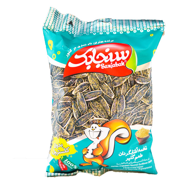 تخمه آفتابگردون با طعم گلپر 100 گرمی سنجابک