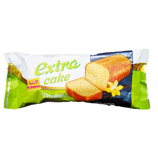 کیک وانیلی ویژه 120 گرمی آشنا